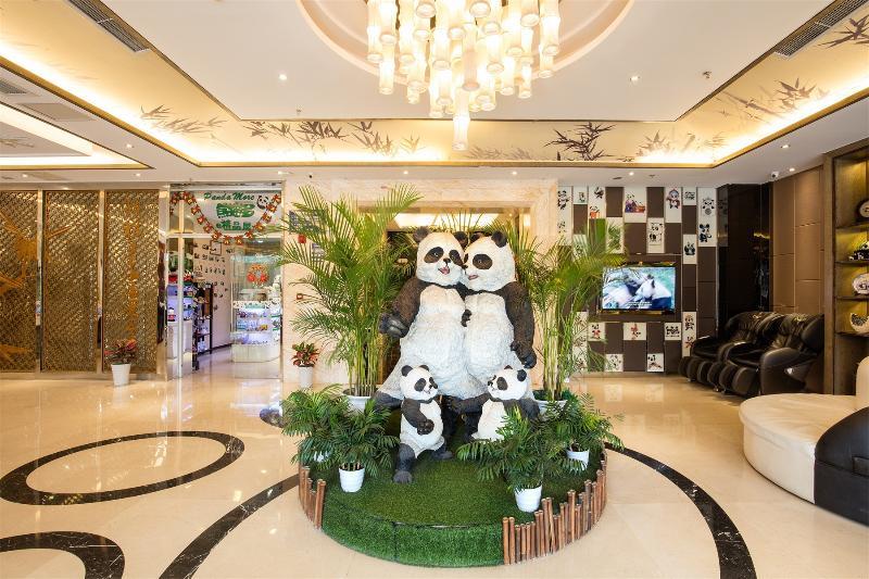 Chengdu Panda Prince Culture Hotel Exterior foto