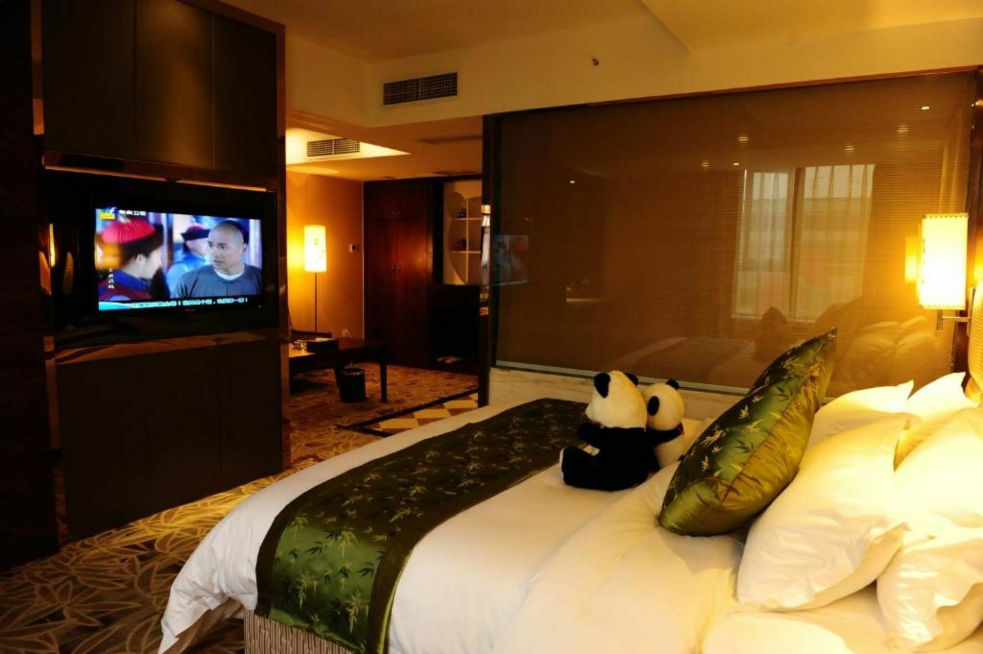 Chengdu Panda Prince Culture Hotel Exterior foto